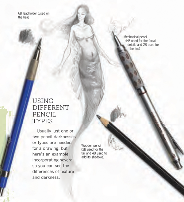 How to draw a mermaid