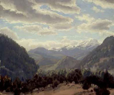Landscape Watercolor, Landscape painting
