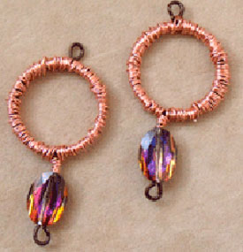 Follow easy instructions through beautiful earring designs