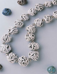 Use this simple process to begin making polymer clay beads and polymer clay projects.