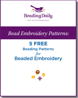 Bead Embroidery Patterns in Exclusive, Free Guide from Beading Daily. Bead Embroidery Patterns in Exclusive, Free Guide from Beading Daily.