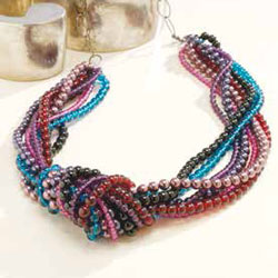 Learn how to bead string jewelry