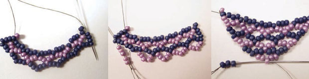 Create your own stunning beaded netting jewelry!