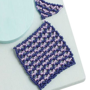 Discover tips for beautiful beaded netting.