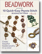 10 Quick + Easy Peyote Stitch Beading Patterns Easy Peyote Beading Patterns