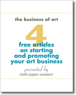 Download your 4 free articles on starting and promoting your art business. Download your 4 free articles on starting and promoting your art business.