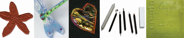 Get all four embossing techniques for fiber, metal and paper with this free eBook. Get all four embossing techniques for fiber, metal and paper with this free eBook.
