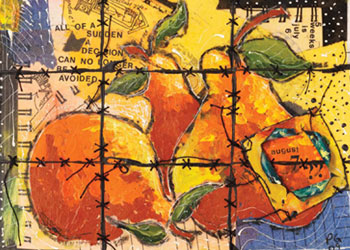 Encaustic Wax Painting Technique #4: Multi-layered Wax Backgrounds Encaustic Wax Painting Technique #4: Multi-layered Wax Backgrounds