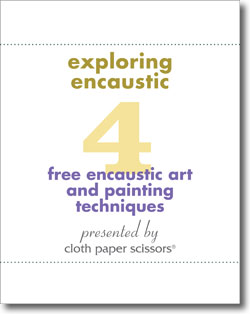 Download your free eBook to start exploring encaustics to create mixed-media art. Download your free eBook to start exploring encaustics to create mixed-media art.