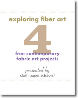 Download your four free fabric art projects. Download your four free fabric art projects.