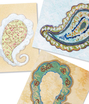 Get many mixed media ideas, including this stencil art technique. Get many mixed media ideas, including this stencil art technique.