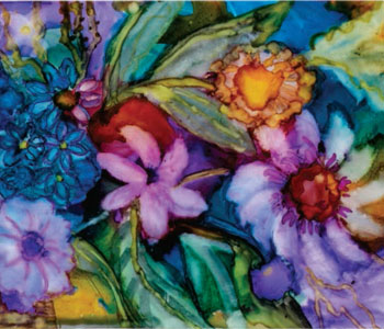 Rethink alcohol ink ideas, and learn techniques to make beautiful designs such as this one. Rethink alcohol ink ideas, and learn techniques to make beautiful designs such as this one.
