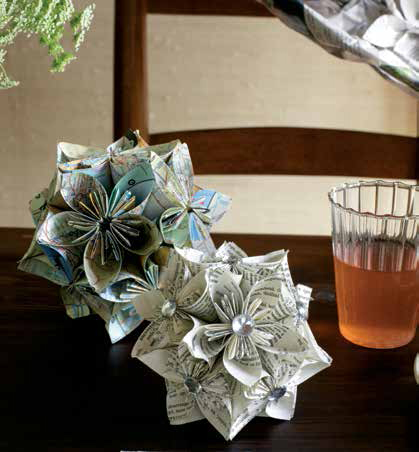 Learn how to make paper flowers