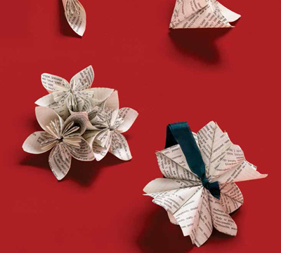 Learn how to repurpose old books to create paper collages.