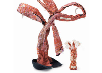 Fiber Arts Technique: Funky Fiber Trees Fiber Arts Technique: Funky Fiber Trees