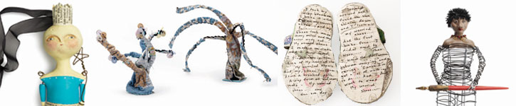 From paper clay to fiber arts, discover mixed-media sculpture ideas. From paper clay to fiber arts, discover mixed-media sculpture ideas.