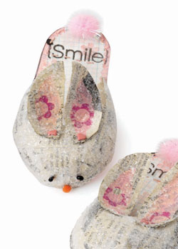 Explore paper mache ideas to create unique pieces, such as these. Explore paper mache ideas to create unique pieces, such as these.
