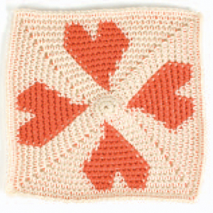 Tapestry Crochet Heart