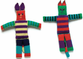 Free Amigurumi Tutorial #3: Funky Stuffed Toys