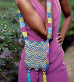 Crochet Shoulder Bag Pattern: Chevron Shoulder Bag Crochet Shoulder Bag Pattern: Chevron Shoulder Bag