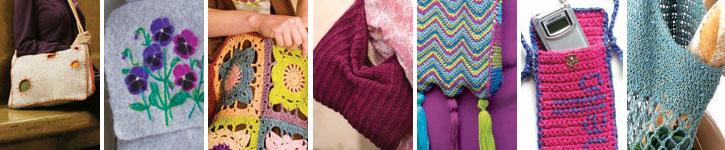 Discover an incredible variety of crochet bags with this free eBook. Discover an incredible variety of crochet bags with this free eBook.