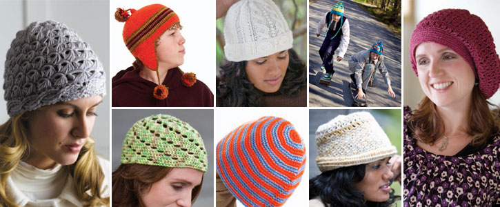 Get all eight of these free crochet patterns, hats, berets and more! Get all eight of these free crochet patterns, hats, berets and more!