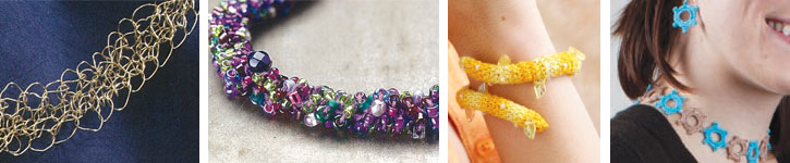 Discover each unique design for crocheted jewelry. Discover each unique design for crocheted jewelry.