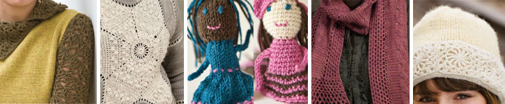 Discover how crochet & knitting combine to create stunning garments, accessories and more.
