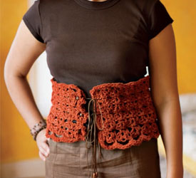 Lace Crochet Belt Pattern - Corset Belt Lace Crochet Belt Pattern - Corset Belt