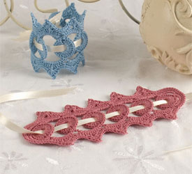 Crocheted Lace Bracelet Pattern - Victorian-Inspired Lace Bracelet Crocheted Lace Bracelet Pattern - Victorian-Inspired Lace Bracelet