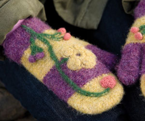 Crochet Mitten Pattern: Spring Fever Mittens Crochet Mitten Pattern: Spring Fever Mittens by Julia Vaconsin
