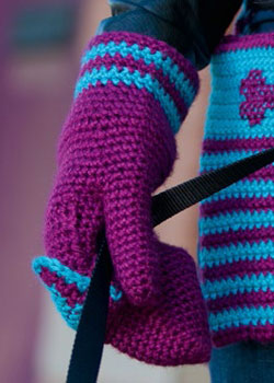 From easy to more intricate, find your crocheted mittens match. From easy to more intricate, find your crocheted mittens match.