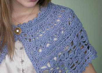 Lace Shawl Patterns to Crochet: Chanson En Crochet