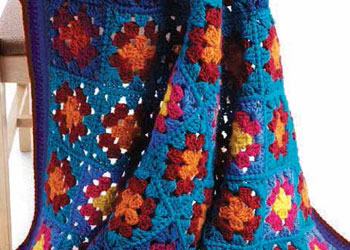 Granny Square Blanket: Light and Shadow Blanket by Judith L. Swartz Granny Square Blanket: Light and Shadow Blanket by Judith L. Swartz