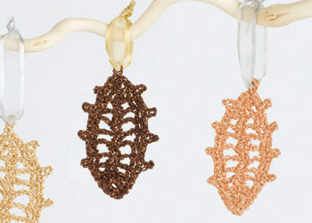 Crochet Leaf Pattern Free: Autumn Leaves by Sarah Read Crochet Leaf Pattern Free: Autumn Leaves by Sarah Read