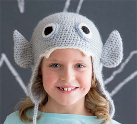 Use the Magic Crochet Ring, Pattern #3: Lil Vampire Hat by Brenda K. B. Anderson Use the Magic Crochet Ring, Pattern #3: Lil Vampire Hat by Brenda K. B. Anderson