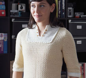 Crochet Blouse Pattern: Queen Anne’s Lace Blouse Crochet Blouse Pattern: Queen Anne’s Lace Blouse