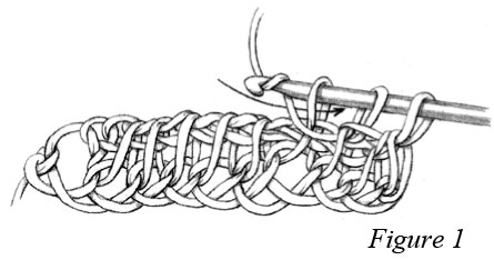 Tunisian Purl Stitch: Figure 1 Tunisian Purl Stitch: Figure 1