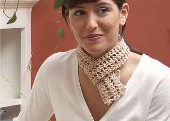 Tunisian Scarf Pattern: Tunisian Lace Ascot by Ellen K. Gormley Tunisian Scarf Pattern: Tunisian Lace Ascot by Ellen K. Gormley
