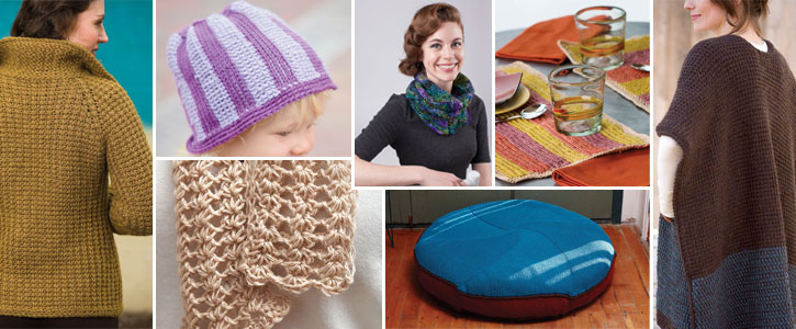 Helpful Tunisian crochet instructions are included with each Tunisian crochet pattern. Helpful Tunisian crochet instructions are included with each Tunisian crochet pattern.