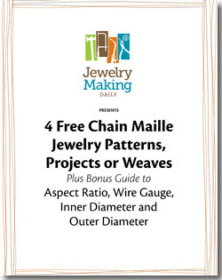 Get your free chainmaille eBook to learn how to create chain maille jewelry today!