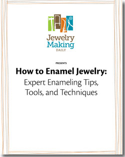 Get your free enameling techniques eBook to learn how to enamel jewelry today!