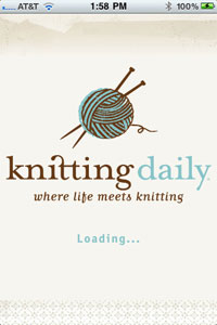 Free Knitting Daily App Screenshot