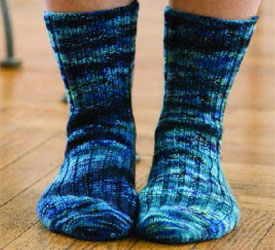 Toe-Up Sock Pattern: On-You-Toes Socks Toe-Up Sock Pattern: On-You-Toes Socks