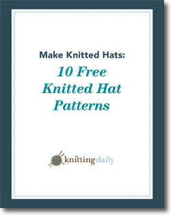 Download your 10 free knitted hat patterns. Download your 10 free knitted hat patterns.
