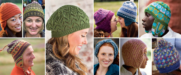 Get all 10 of these knit hat patterns in this free download. Get all 10 of these knit hat patterns in this free download.
