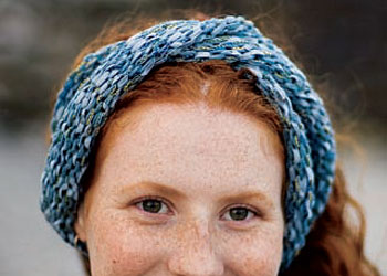 Knitted Earcover Pattern: Enchanted Evening Ear Covering by Sandi Wiseheart Knitted Earcover Pattern: Enchanted Evening Ear Covering by Sandi Wiseheart