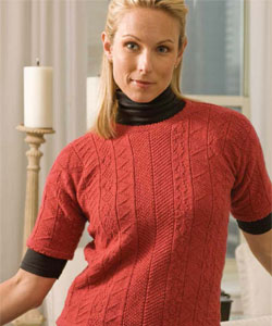 Knit Sweater Patterns: Jess's Gansey