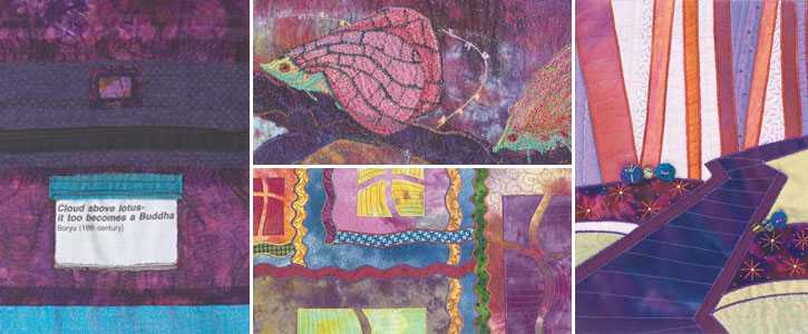 Get all four free articles to make applique quilt designs like these! Get all four free articles to make applique quilt designs like these!
