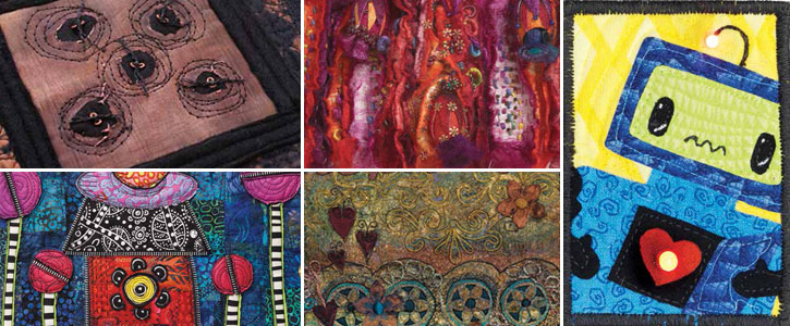 Take your quilts to the next level with unique and crazy quilt embellishments.